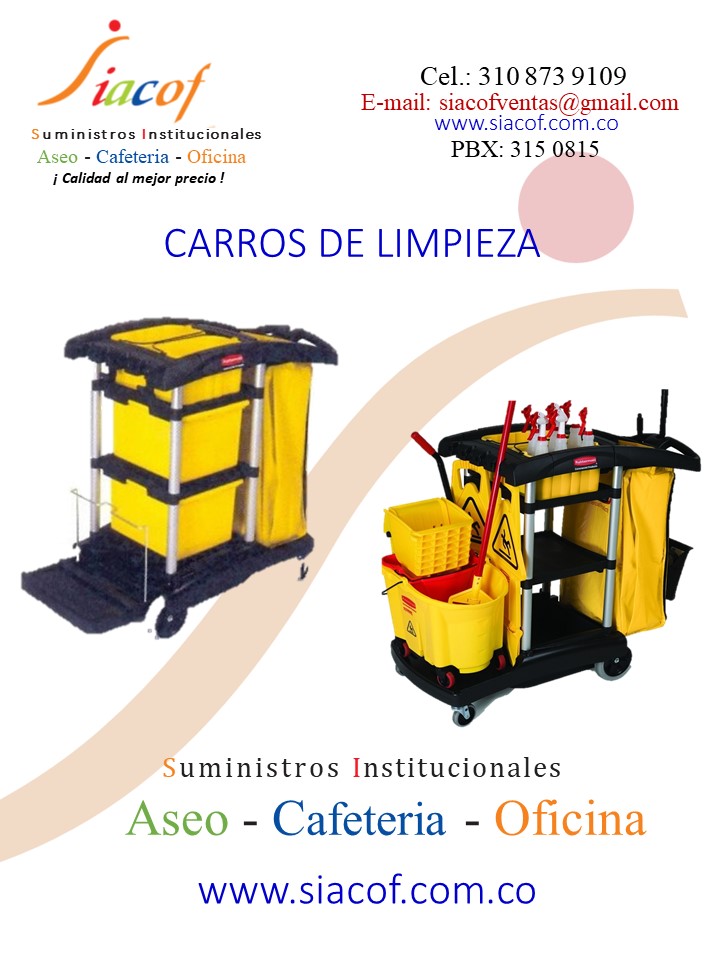 CARROS DE LIMPIEZA SIACOF