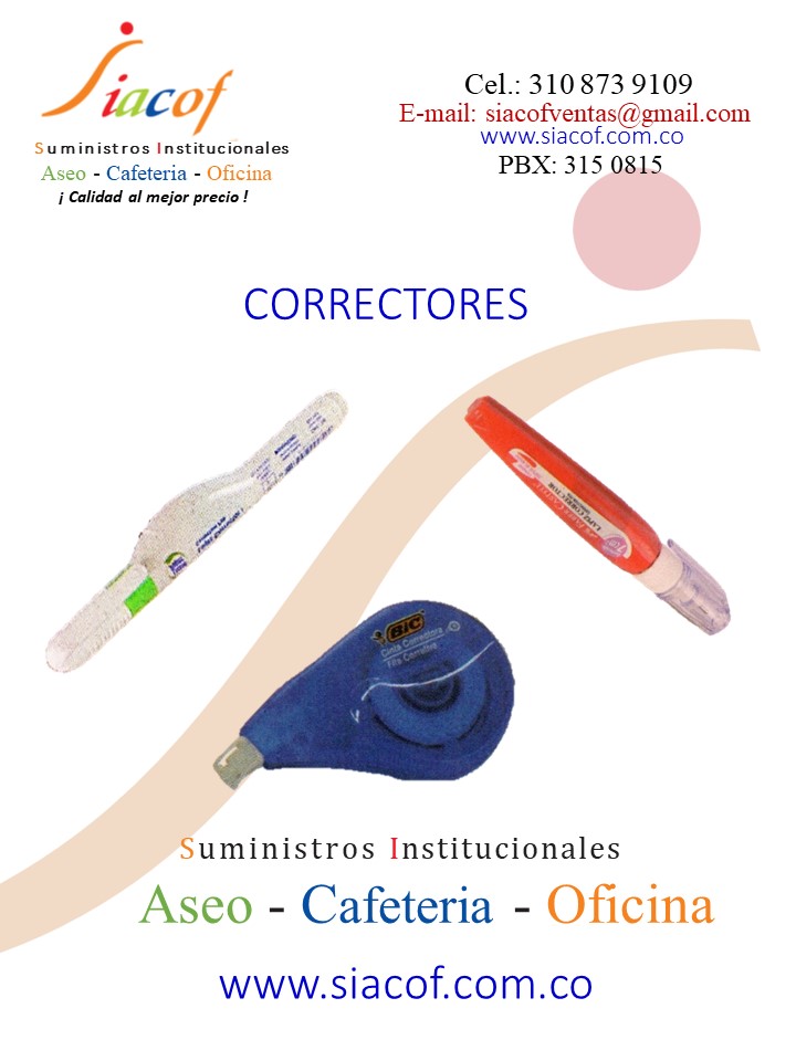 CORRECTORES
