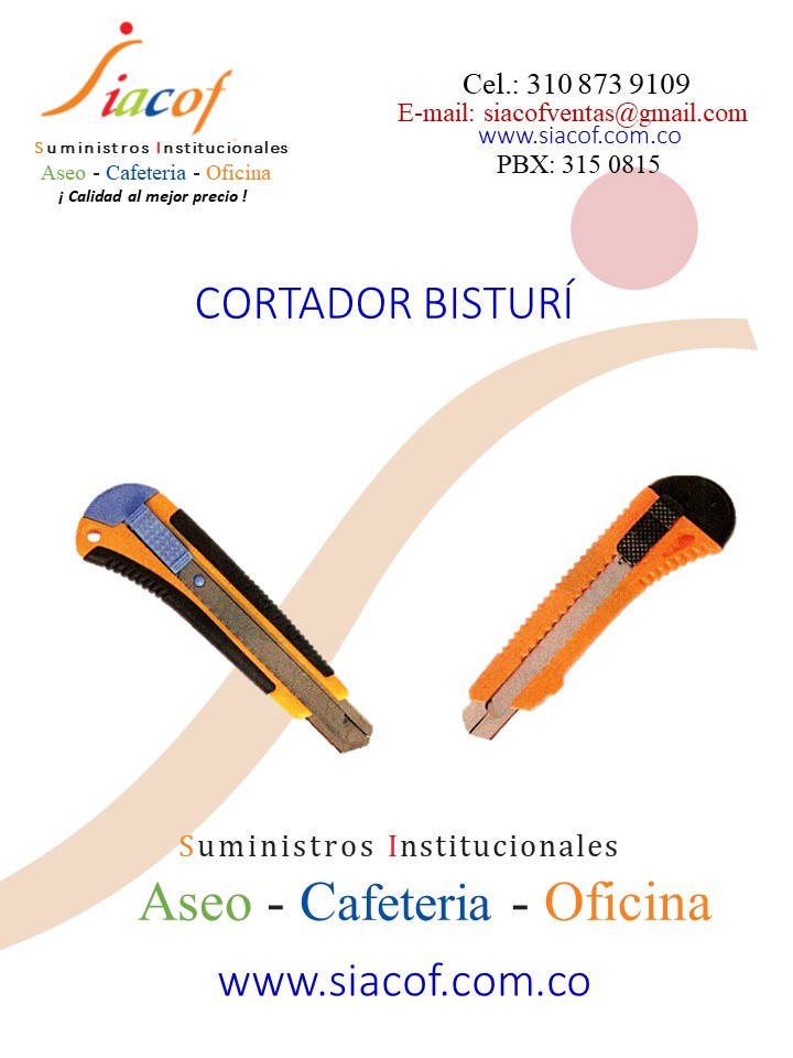 CORTADOR BISTURÍ