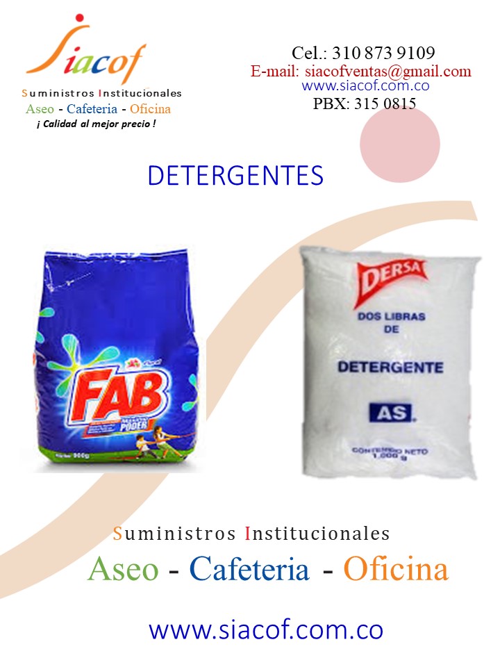 DETERGENTES SIACOF
