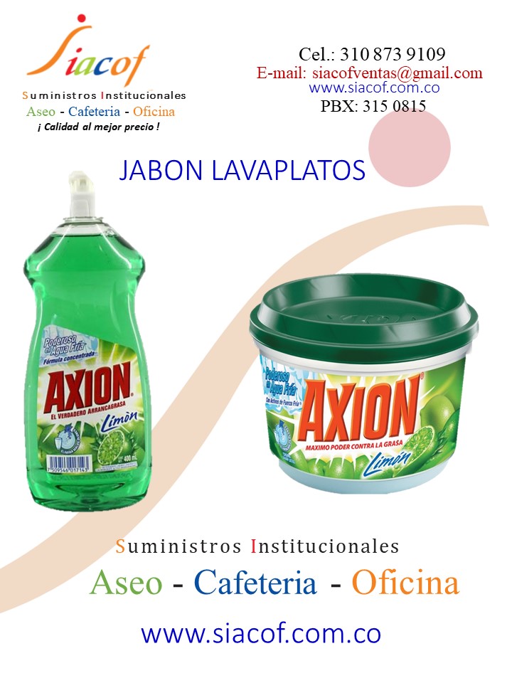 JABON LAVAPLATOS SIACOF