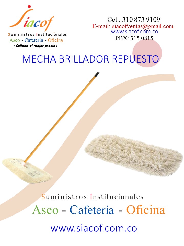 MECHA BRILLADOR REPUESTO SIACOF