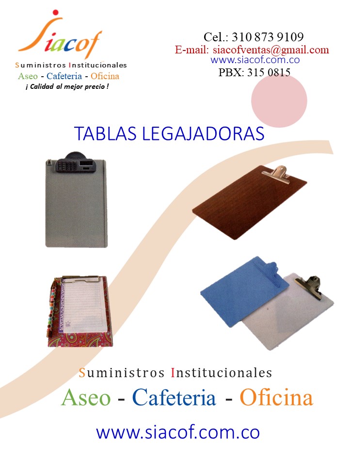 TABLAS LEGAJADORAS
