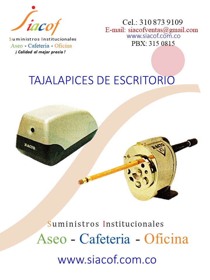 TAJALAPICES DE ESCRITORIO