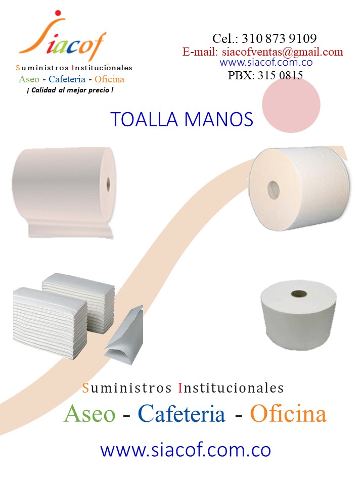 TOALLA MANOS SIACOF