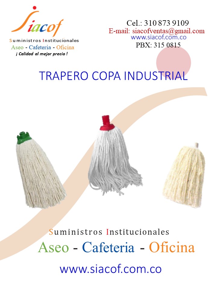 TRAPERO COPA INDUSTRIAL SIACOF